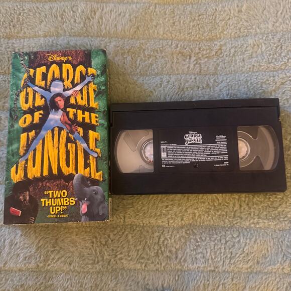 George of the Jungle (1997) VHS | Brendan Fraser Comedy | Play Tested - Picture 3 of 3